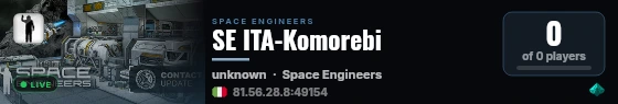 SE ITA-Komorebi live status badge