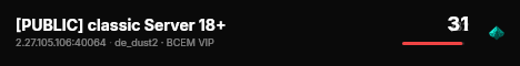 [PUBLIC] classic Server 18+ live status badge
