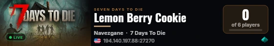 Lemon Berry Cookie live status badge