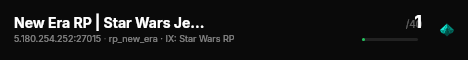 New Era RP | Star Wars Jedi Academy live status badge