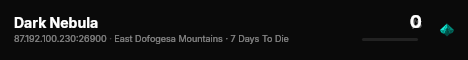 Dark Nebula live status badge