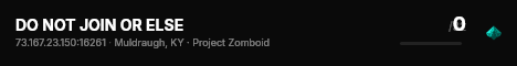 DO NOT JOIN OR ELSE live status badge