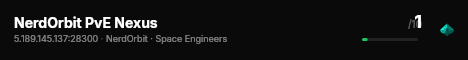 NerdOrbit PvE Nexus live status badge