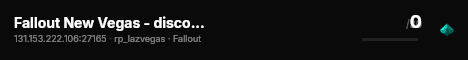 Fallout New Vegas - discord.gg/VnehsSvgWU live status badge