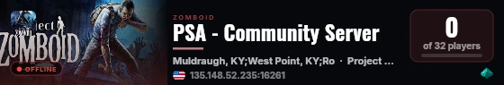 PSA - Community Server live status badge