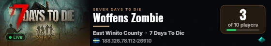 Woffens Zombie live status badge