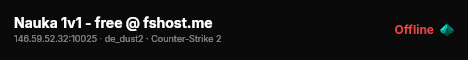 Nauka 1v1 - free @ fshost.me live status badge