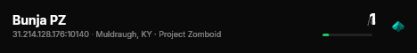 Bunja PZ live status badge