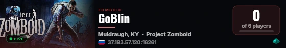 GoBlin live status badge