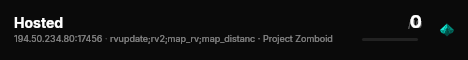 Hosted live status badge