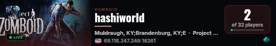 hashiworld live status badge