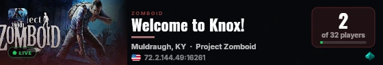 Welcome to Knox! live status badge