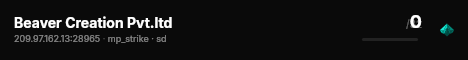 Beaver Creation Pvt.ltd live status badge