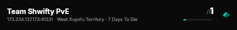 Team Shwifty PvE live status badge