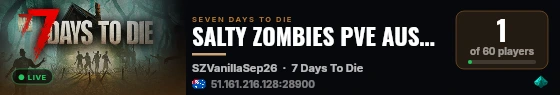 SALTY ZOMBIES PVE AUSTRALIA/ASIA live status badge