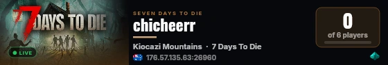 chicheerr live status badge