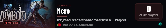 Nero live status badge