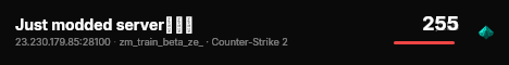Just modded server🔥🔥☣️ live status badge