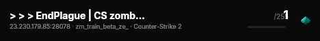 > > > EndPlague | CS zombie 18+ live status badge