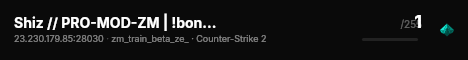 Shiz // PRO-MOD-ZM | !bonus ~> Credits / !shop \ live status badge