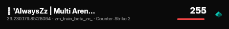 ➡️ 'AlwaysZz | Multi Arena | 64 Tickrate | Zombie live status badge
