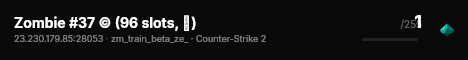 Zombie #37 © (96 slots, 💚) live status badge