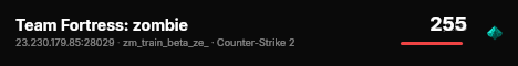 Team Fortress: zombie live status badge