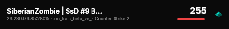 SiberianZombie | SsD #9 BHOP+Shop live status badge