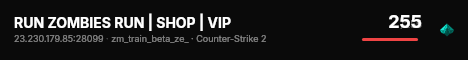RUN ZOMBIES RUN | SHOP | VIP live status badge
