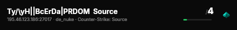 Ty/\yH||BcErDa|PRDOM  Source live status badge