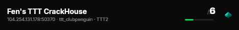 Fen's TTT CrackHouse live status badge