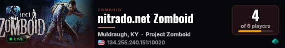 nitrado.net Zomboid live status badge