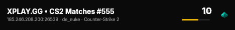 XPLAY.GG • CS2 Matches #555 live status badge