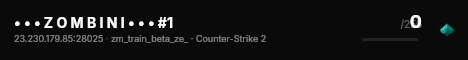 • • • Z O M B I N I • • • #1 live status badge