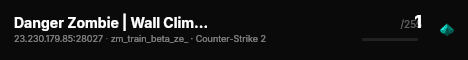 Danger Zombie | Wall Climbing live status badge