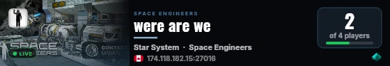 were are we live status badge