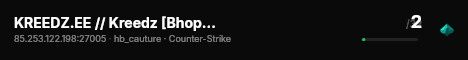 KREEDZ.EE // Kreedz [Bhop Only] live status badge