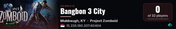 Bangbon 3 City live status badge