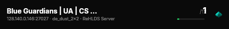 Blue Guardians | UA | CS SERVER live status badge
