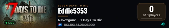 Eddie5353 live status badge