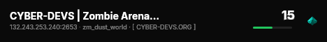 CYBER-DEVS | Zombie Arena [FREE VIP+CSO+LVL] live status badge