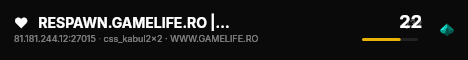 ❤   RESPAWN.GAMELIFE.RO | VIP FREE | STEAM ON = VIP ❤ live status badge