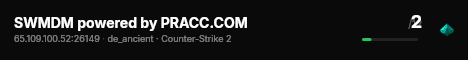 SWMDM powered by PRACC.COM live status badge