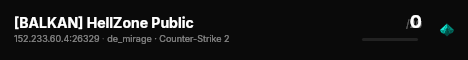 [BALKAN] HellZone Public live status badge