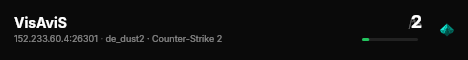 VisAviS live status badge