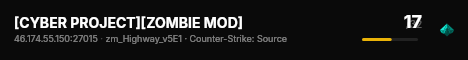 [CYBER PROJECT][ZOMBIE MOD] live status badge