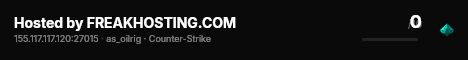 Hosted by FREAKHOSTING.COM live status badge