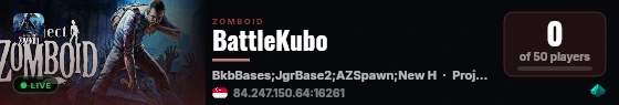 BattleKubo live status badge