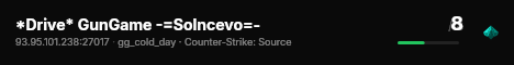 *Drive* GunGame -=Solncevo=- live status badge