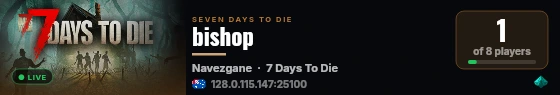 bishop live status badge